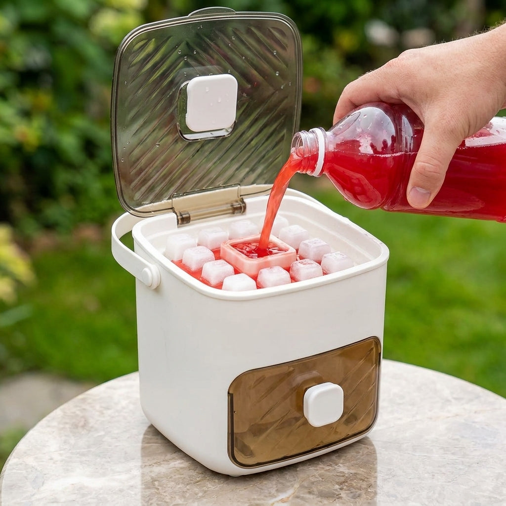 PopCube Portable Ice Cube, Popsicle & Lolly Maker